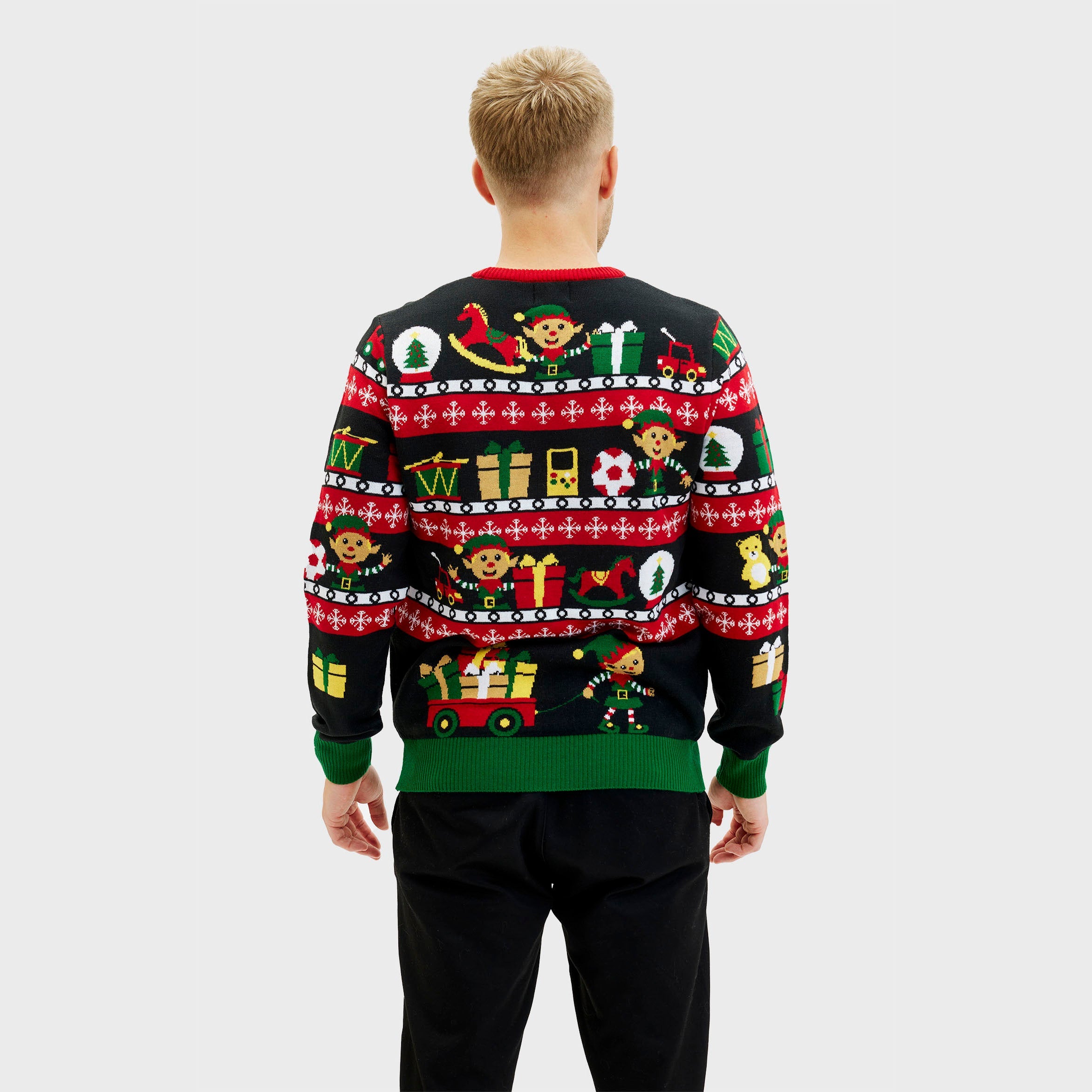 Santa’s Workshop Sweater - Heren
